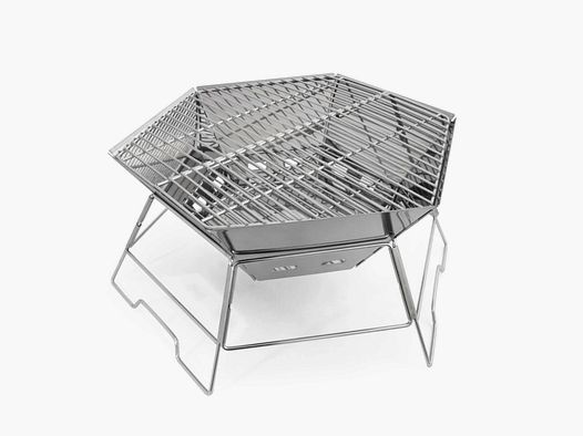 Origin Outdoors Origin Outdoors Feuerschale und Grill Hexagon