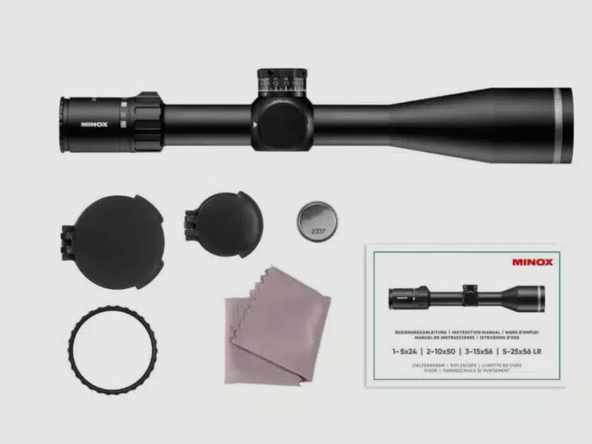 MINOX Long-Range 5-25×56 LR telescopio di puntamento