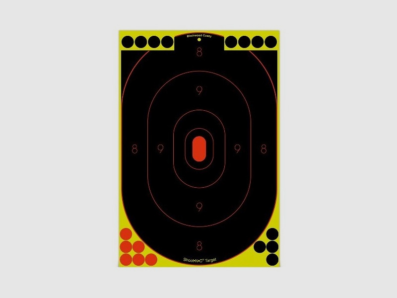 5 silhouette targets 30x45cm