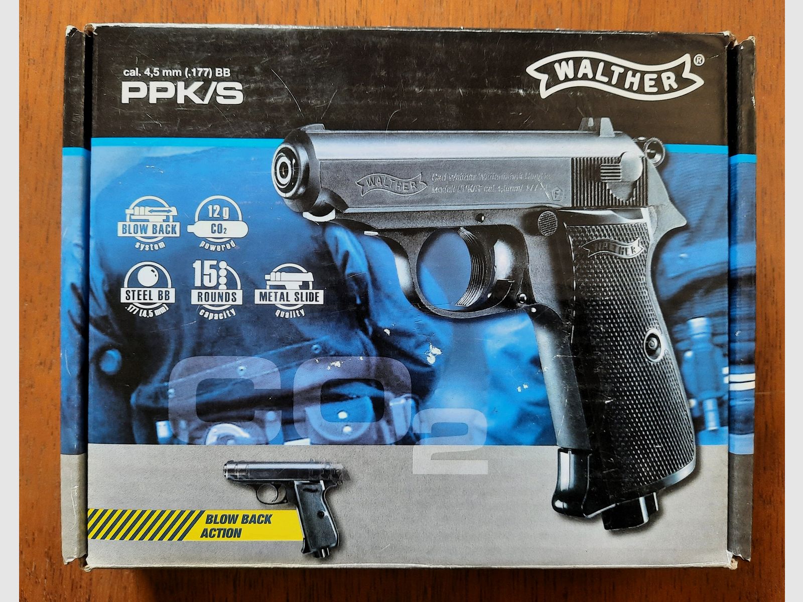 WALTHER  PPK/S   Co2  - BLOW BACK