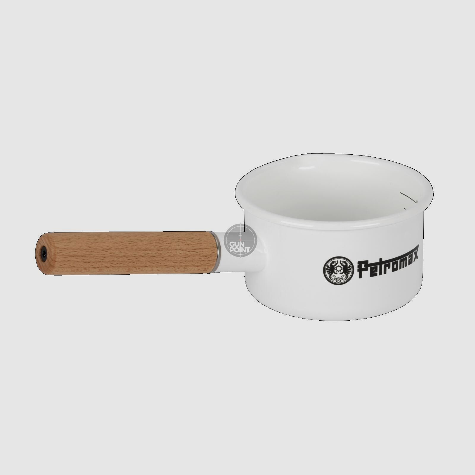 Petromax Emaille Stieltopf wei 0,5 Liter