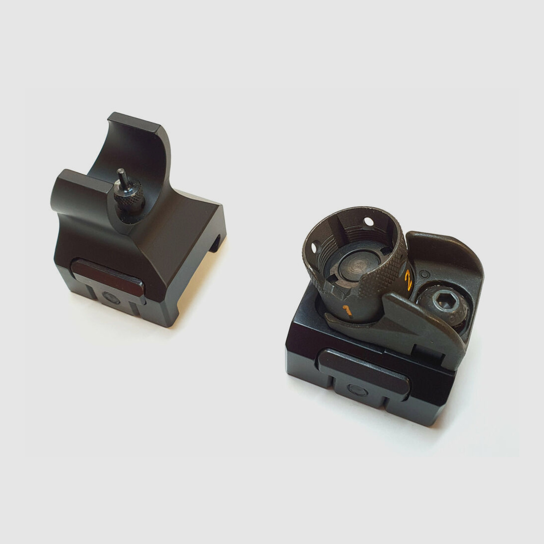 WFN Svizzera Set di mirino WFN svizzero con mirino a tamburo Heckler & Koch per Picatinny ad esempio MR308 / MR223 ecc.