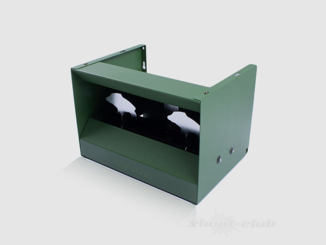 OAKWOOD Silhouettenkasten Wildschwein Indoor Range aus Metall