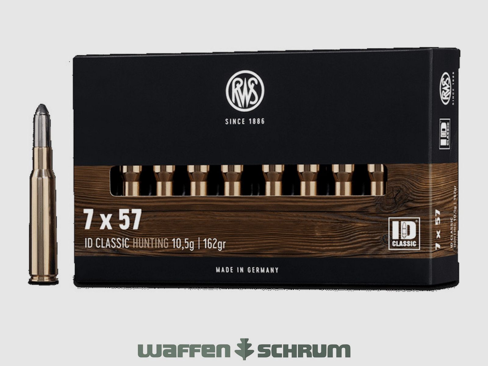 RWS ID Classic 10.5g - 162gr 7x57