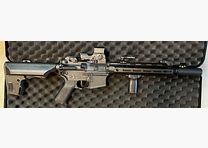 Full Metal M4 AEG Airsoft – Falcon ETU – Vector Optics – zestaw kompletny