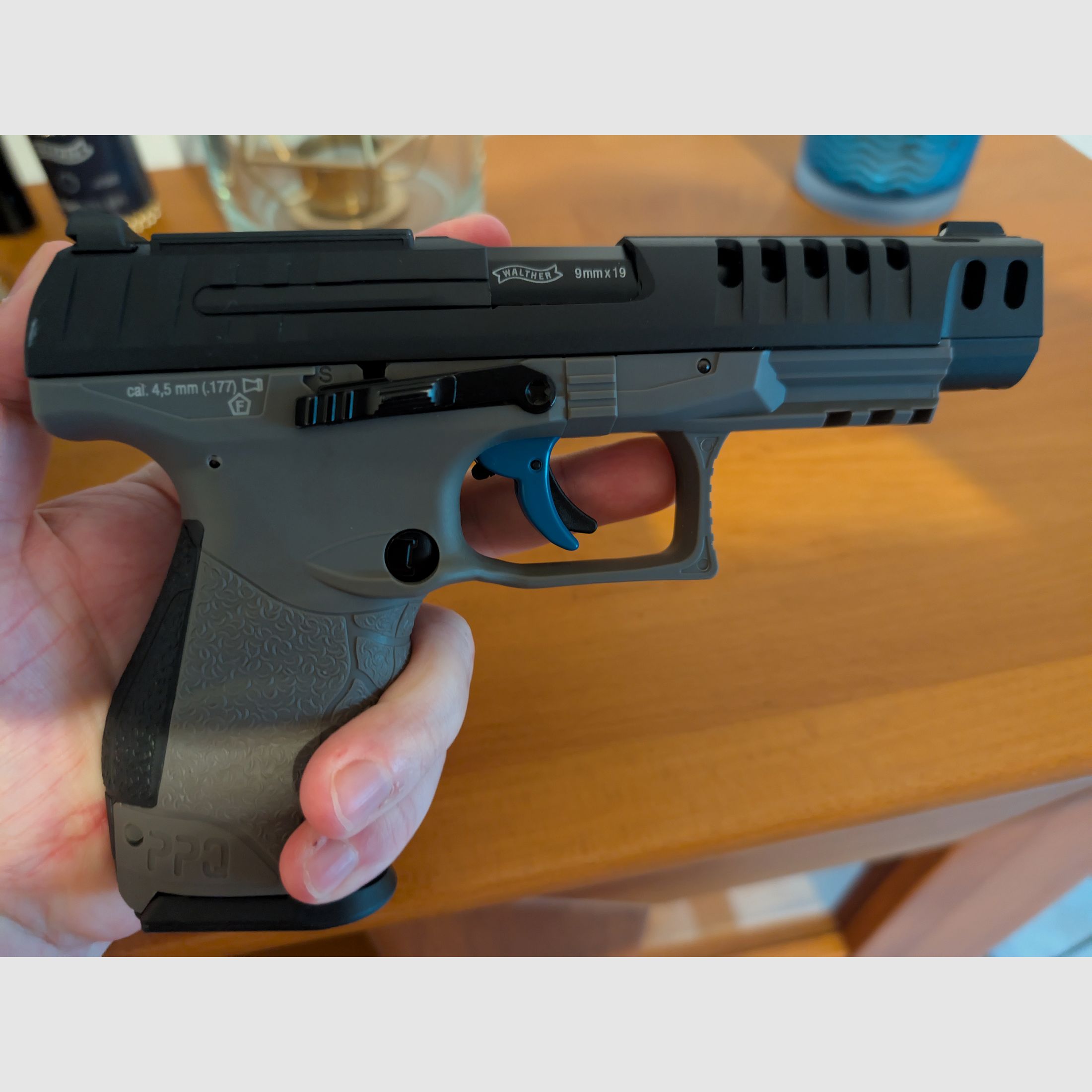 Umarex Walther Q5 Match Combo 5" CO2 NEU - inkl. 2000 Diabolos