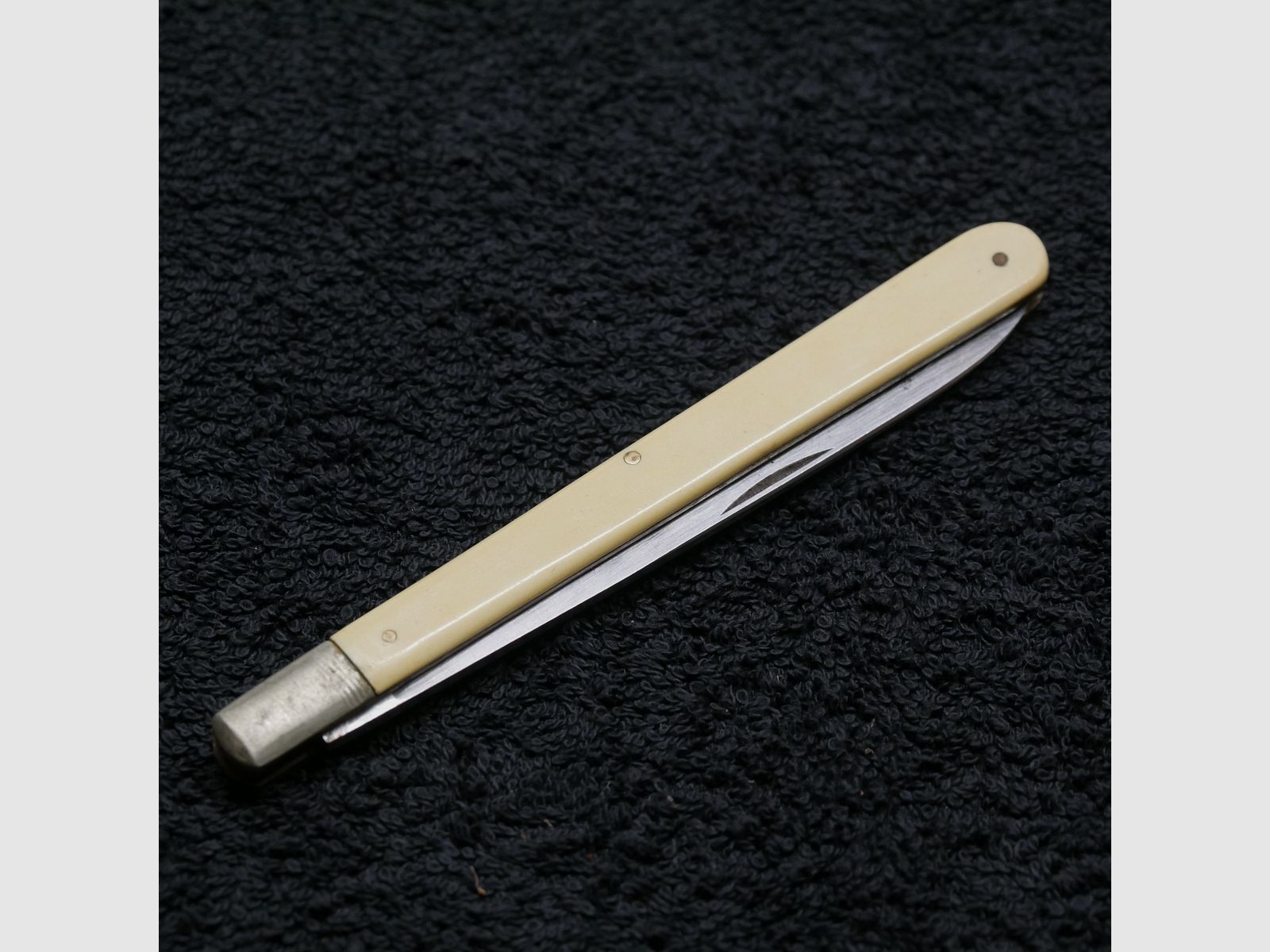 Klappmesser ED. Wüsthof Solingen Dreizack Wurstprobiermesser Rostfrei vintage