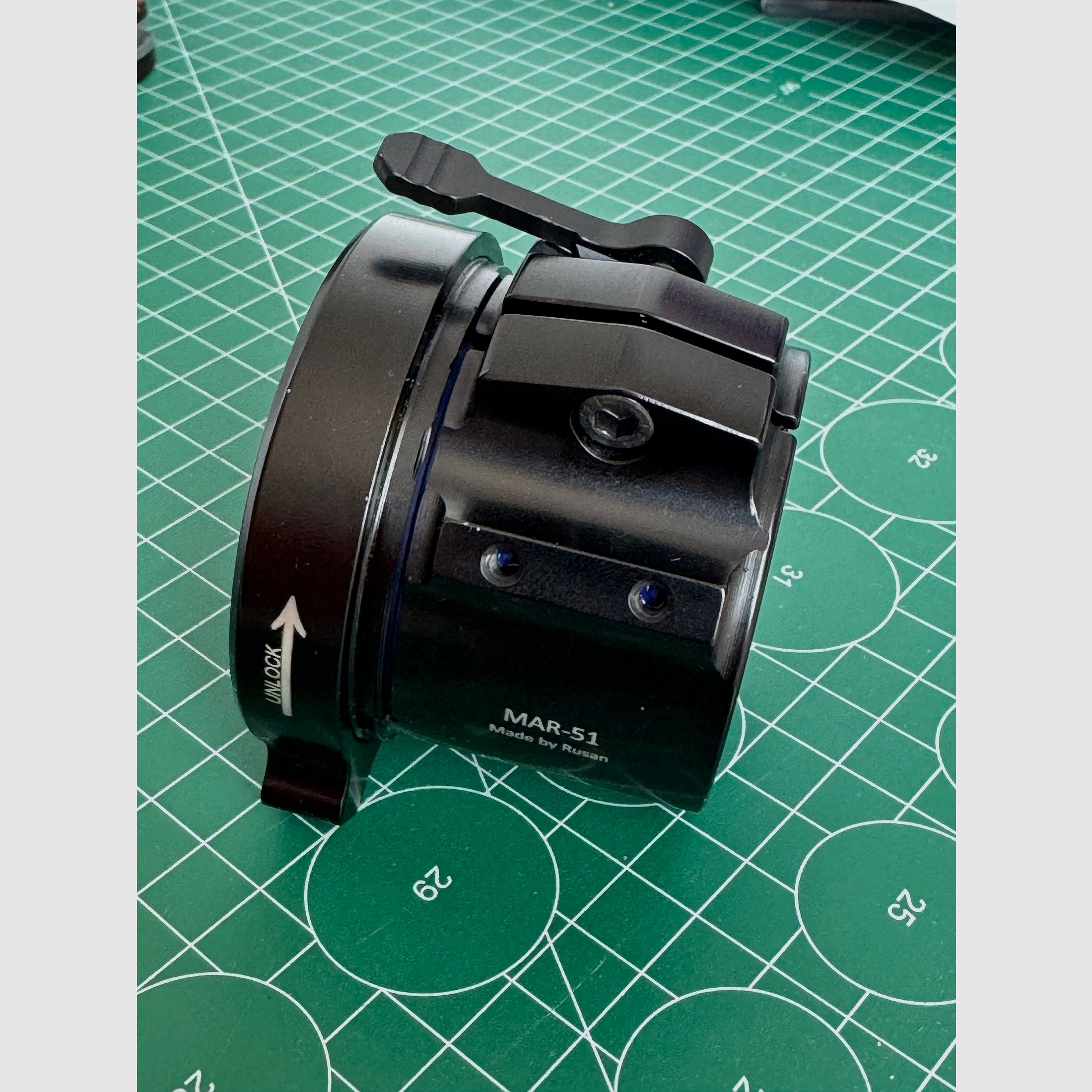 Rusan MAR-51 / Modular Adapter / Adapter für Montage eines Vorsatzgerätes