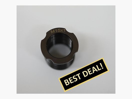 Adattatore filettato S.I.W. a 13,5x1 sinistro