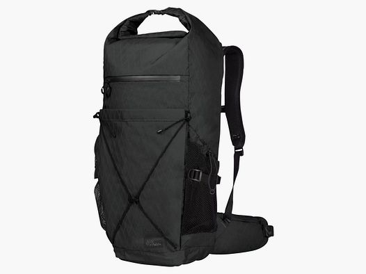 Jack Wolfskin Wandermood Rolltop 30 Rugzak 30 L graniet zwart
