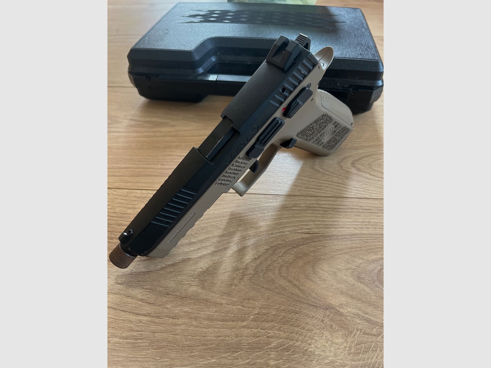 KJ Works CZ P09 Airsoft 6mm with metal slide