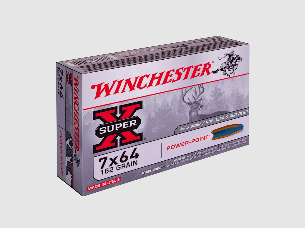 WINCHESTER 7x64 PP 10,50g/162gr, Bild 1 von 4