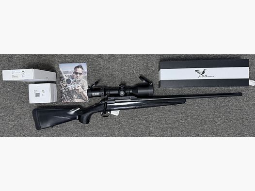 Browning X-Bolt .30-06 z gwintem na wylocie, luneta