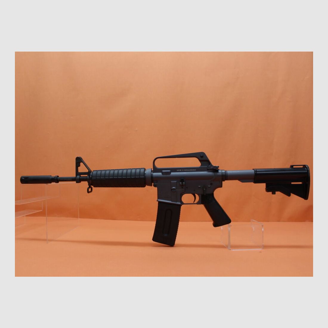 TROY Defense Ha.Büchse .223Rem TROY GAU.-5/A/A System AR-15, 12.5" barrel/ collapsible stock - Vietnam replica/ retro!