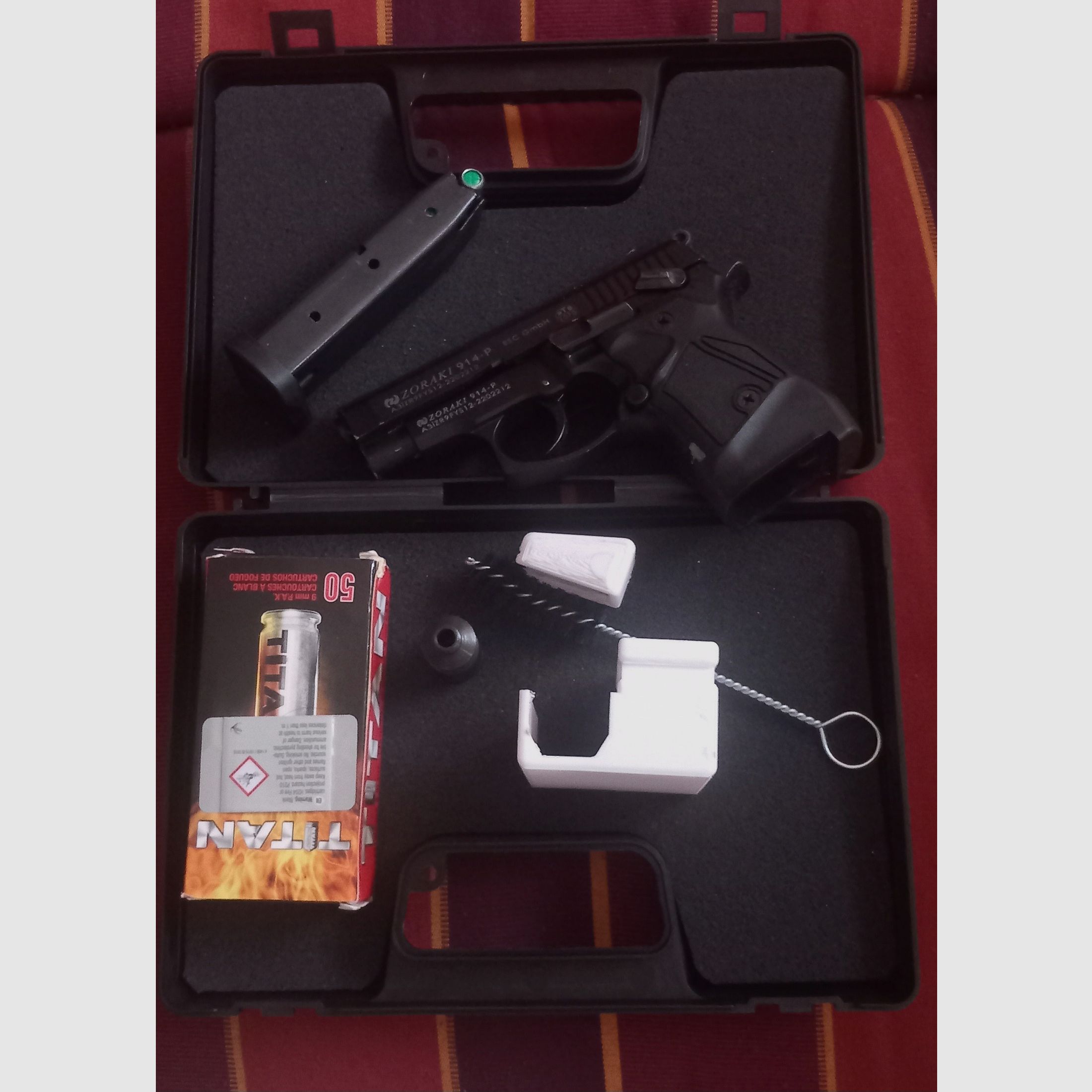 Zoraki 914 mit vielen Zubehör und OVP