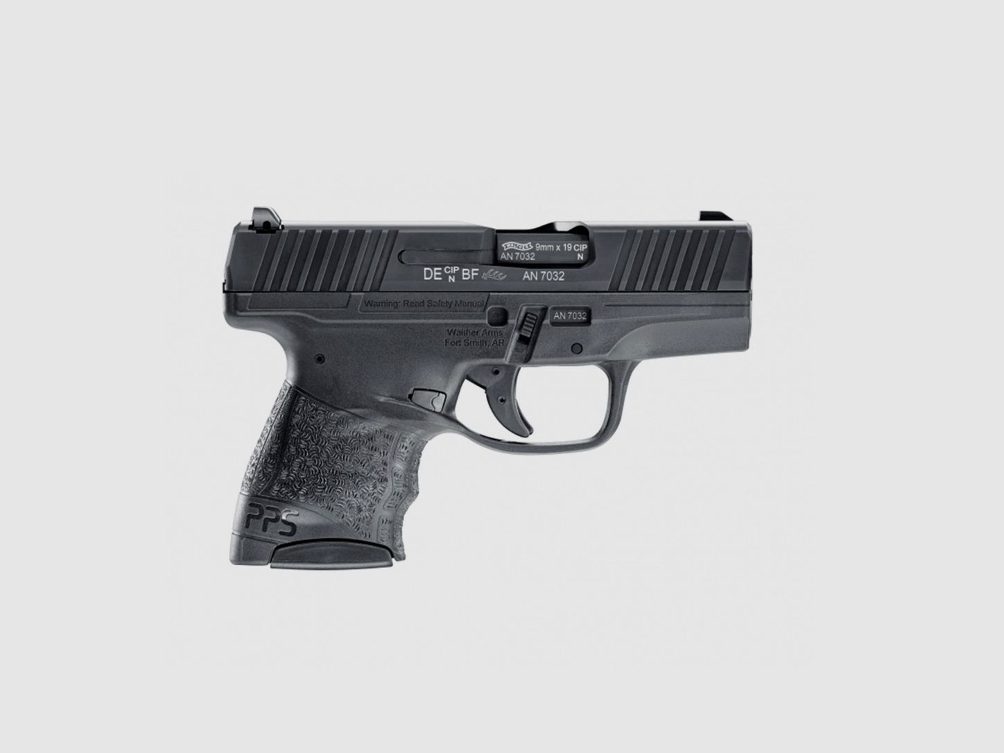 Demonstratiewapen Carl WALTHER PPS M2 POLICE-SET 9mm Luger 3,2" LL