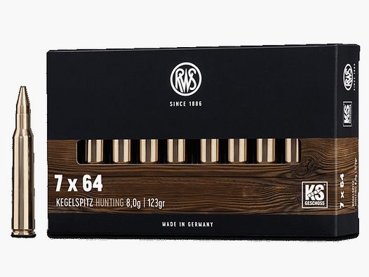 RWS 7x64 Kegelspitz 8,0g - 123gr
