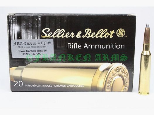 Sellier&Bellot 6,5x55 SE SP 140gr. 9,1g 20 pièces Prix dégressifs