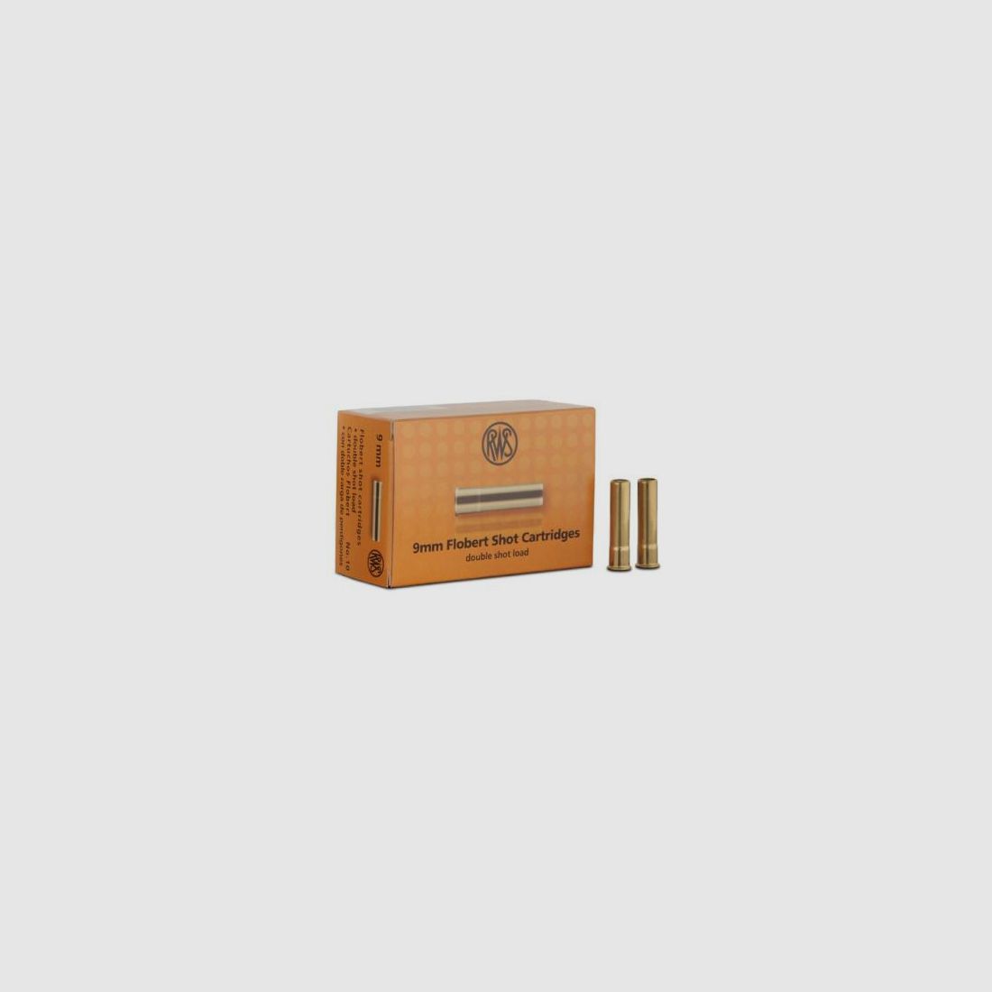 RWS Flobert - Randzünder 9mm Doppelschrot #10  50 Stk