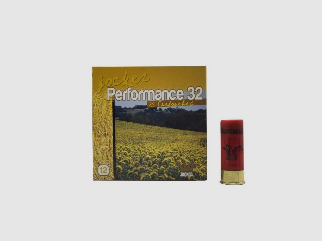 DOOS VAN 25 JOCKER PERFORMANCE 32C/12/67/12 PATRONEN - WAD