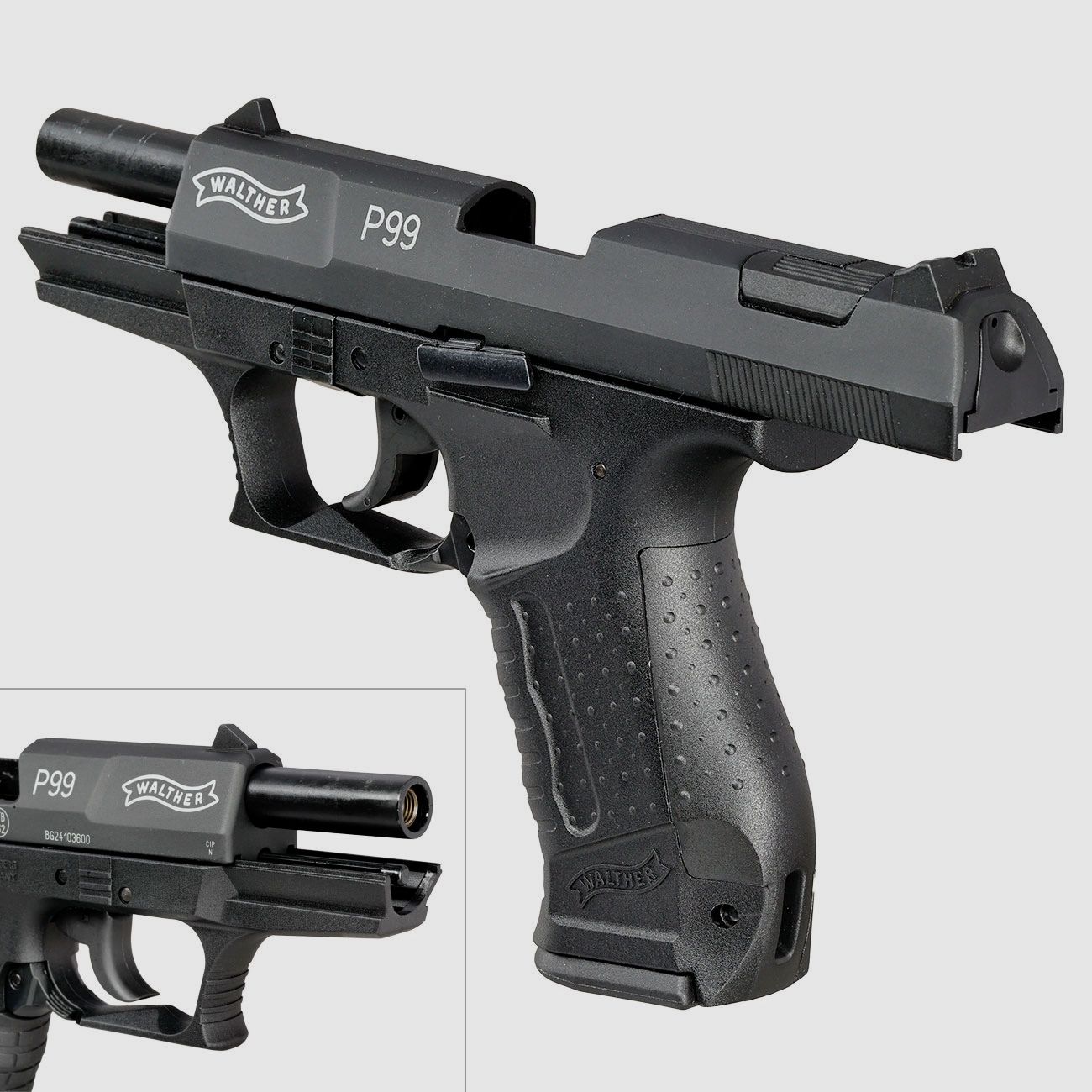 Walther P99 P.a.k 9mm Schreckschusswaffe