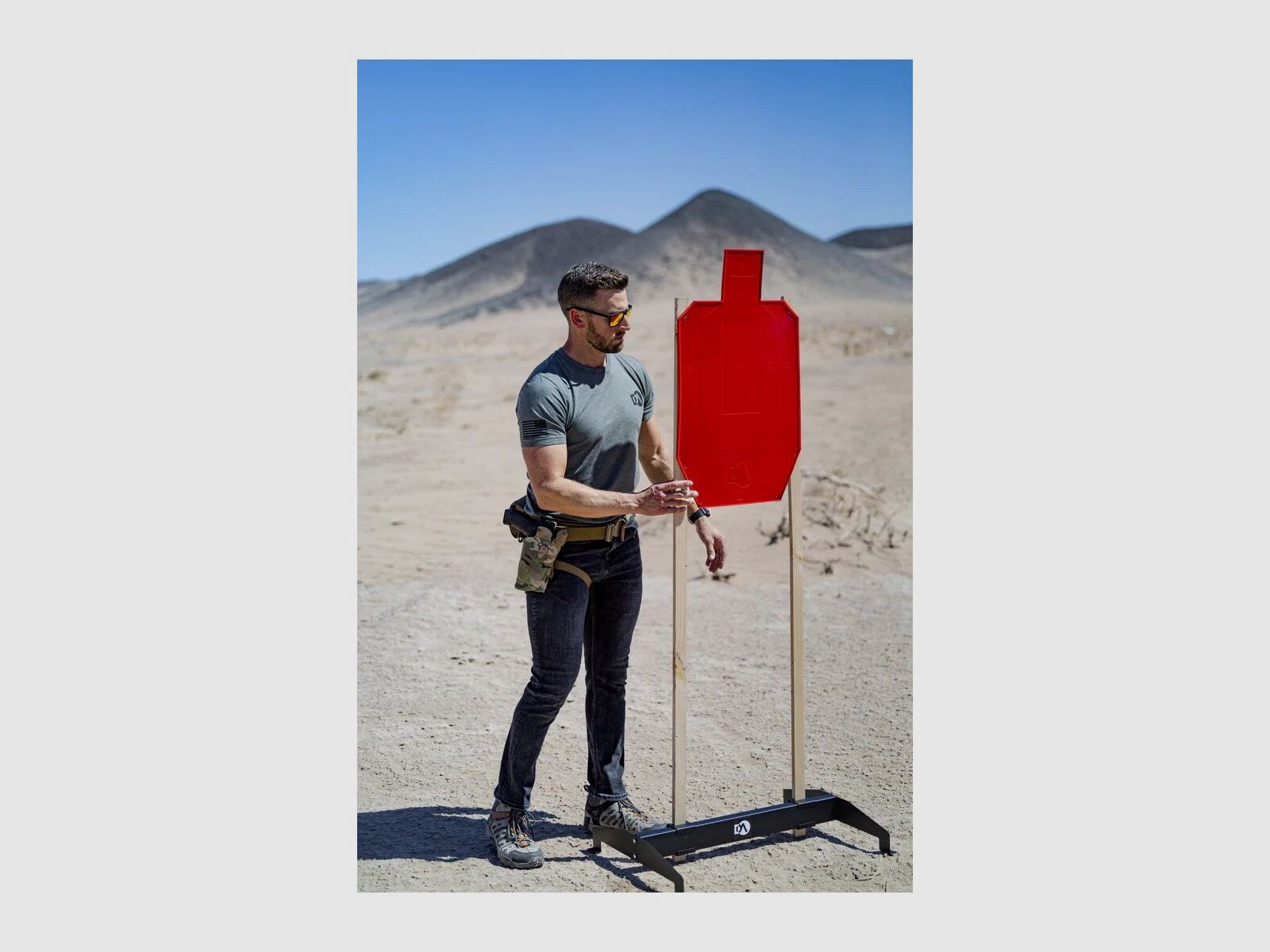DA Targets Full Silhouette Self-Healing Color-Changing Target cool weather, Bild 3 von 7