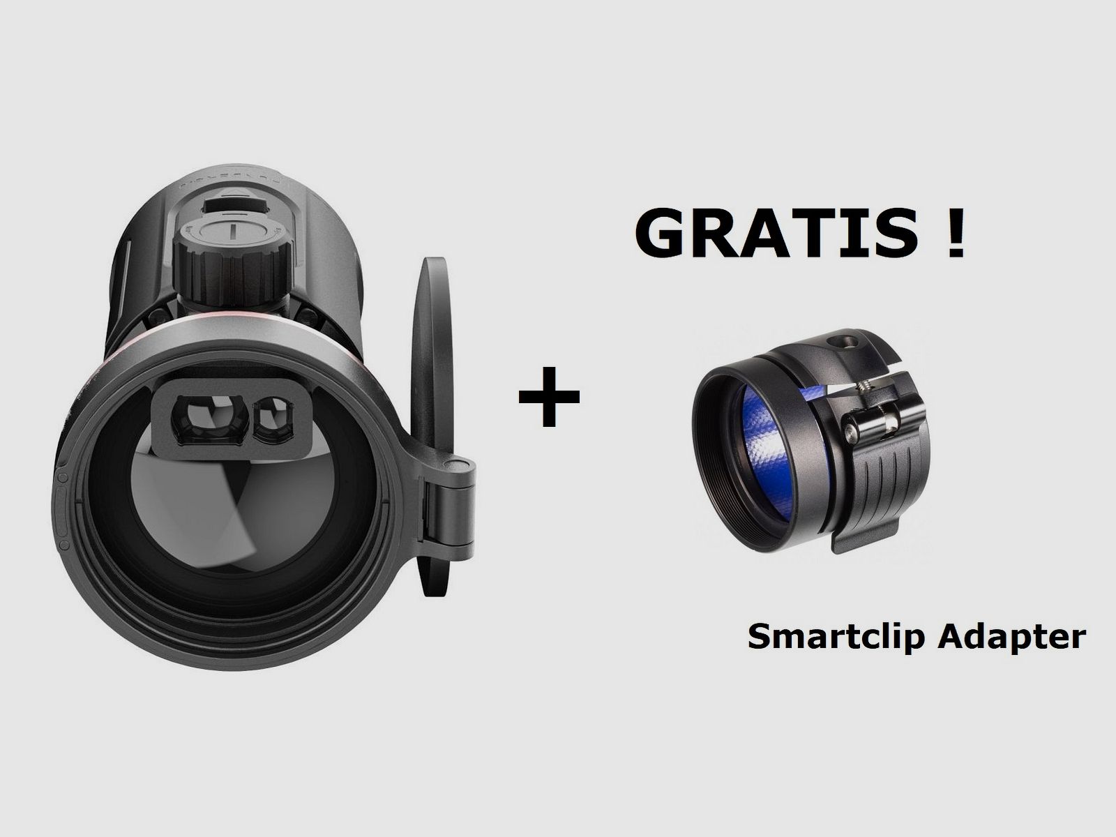 Hikmicro Clip-On Thunder TQ50CL 3.0 + ... GRATIS ! Smartclip Adapter