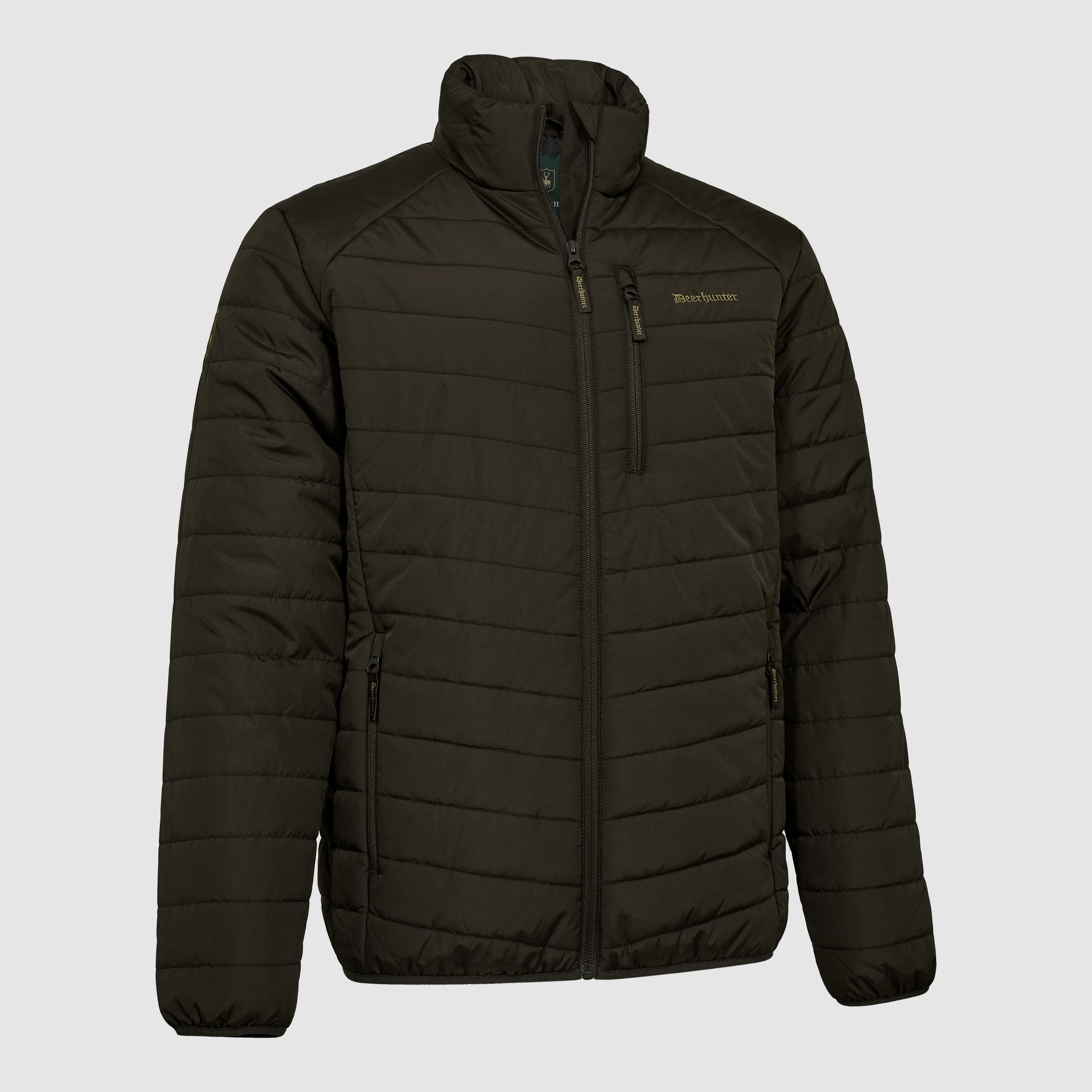 Moor Voll wattierte Jacke - Brown Leaf – Größe: 2XL