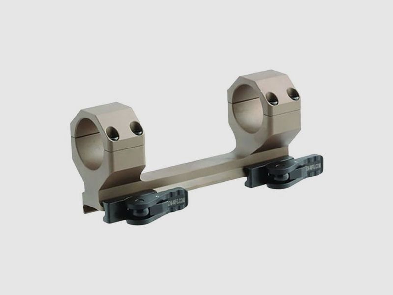 AMERICAN DEFENSE MANUFACTURING 30MM 0 MOA 2 CANTILEVER MONTAGE, FLAT DARK EARTH