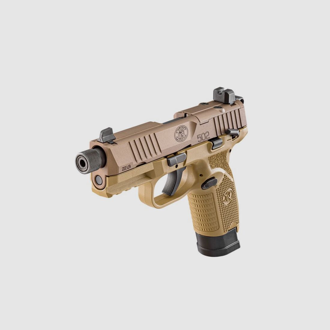 FN 502 TACTICAL FDE .22LR