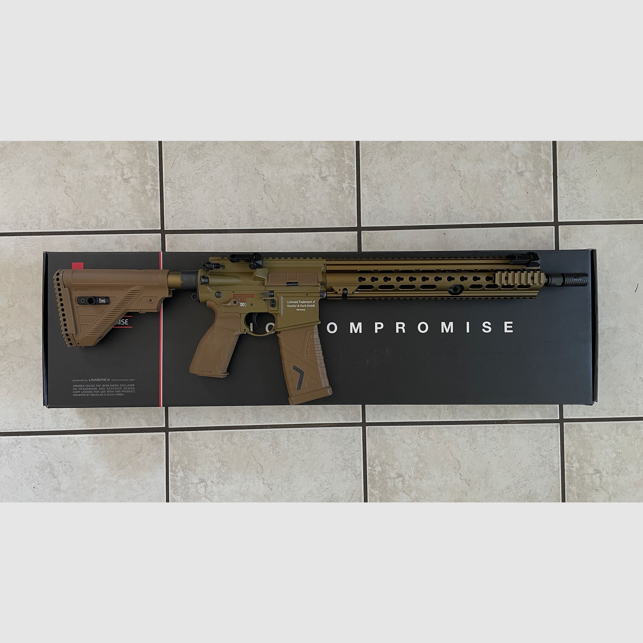 H&K G95K S-AEG | casi nuevo | sin uso en juegos