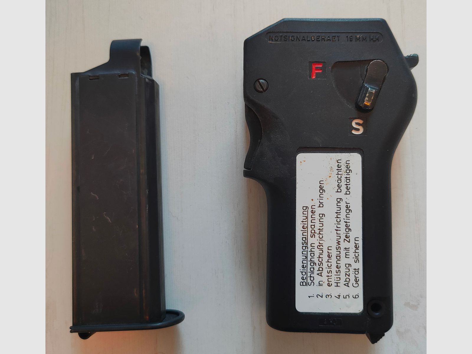 Heckler und Koch FHK19 señalizador de emergencia versión PTB