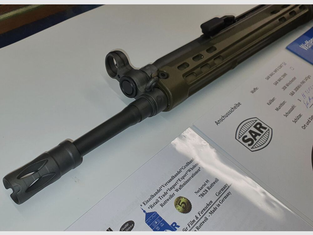 Schwaben Arms GmbH Selbstladebüchse SAR M41 SPORTMATCH MF3 G3KT Kaliber 308win. - MADE IN GERMANY - ähnlich HK41/G3