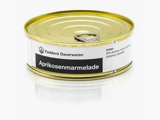 Feddeck Dauerwaren Feddeck Dauerwaren Dosenmarmelade Aprikose 200 g
