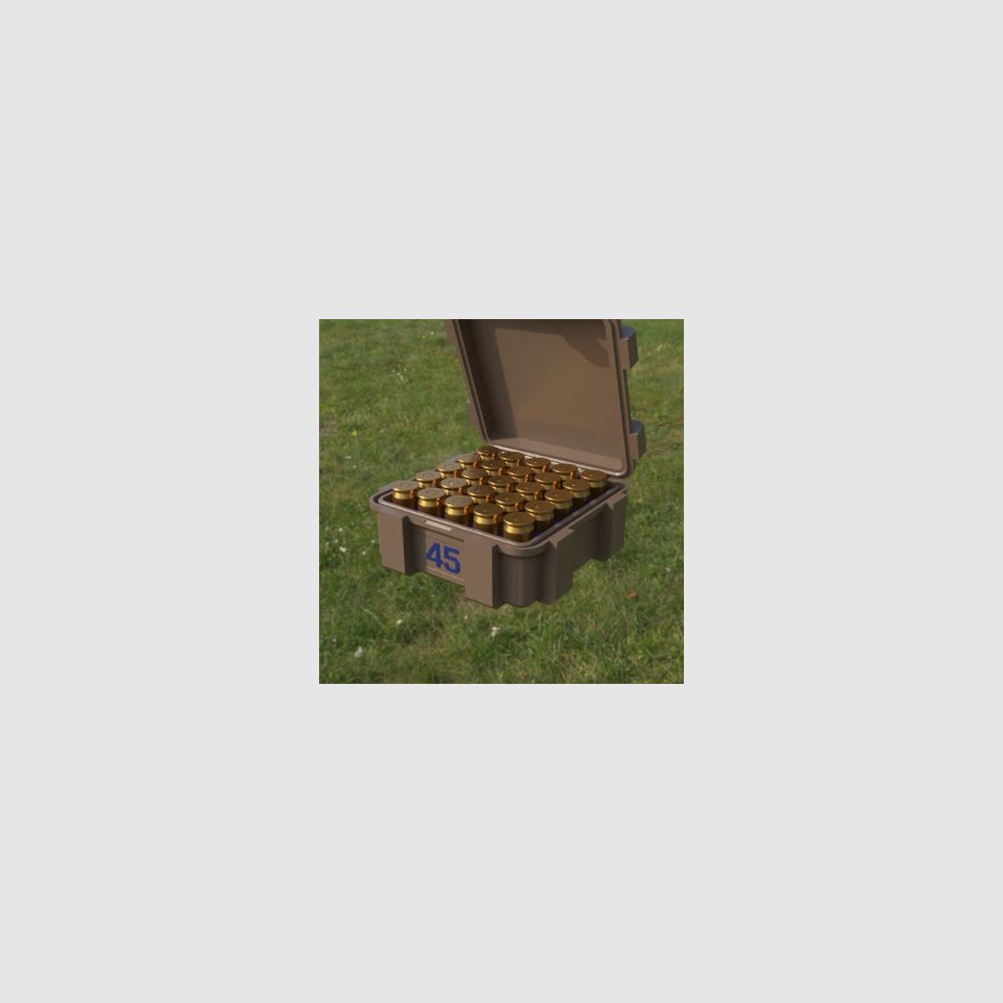 Filamelt Munitionsbox / .45 ACP / ‘Klappdeckel’ / Patronenbox, Ammo Box