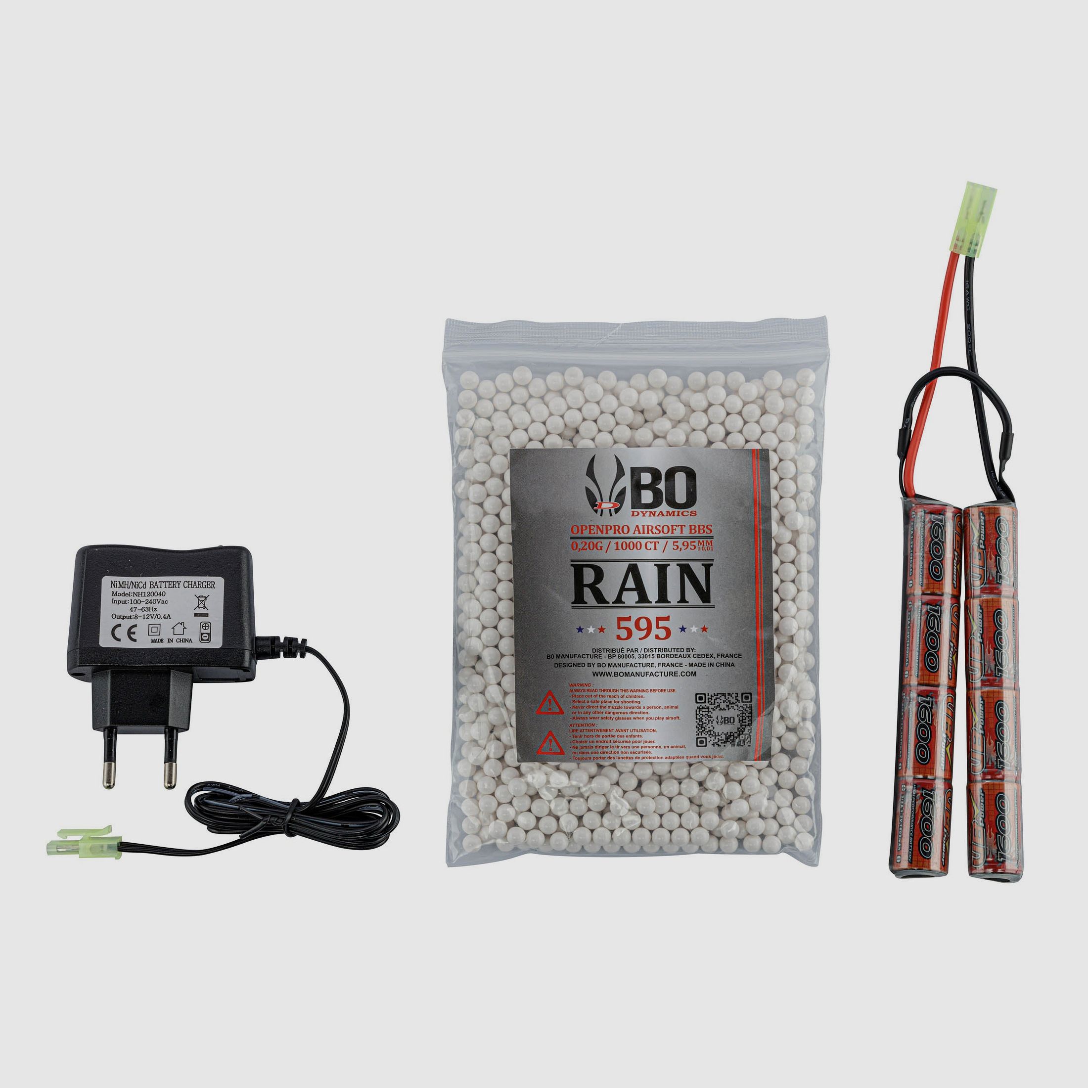 Replik Bo Manufacture AEG Delta 595 Polymer Komplettpaket mit Schalldämpfer, Bild 5 von 8