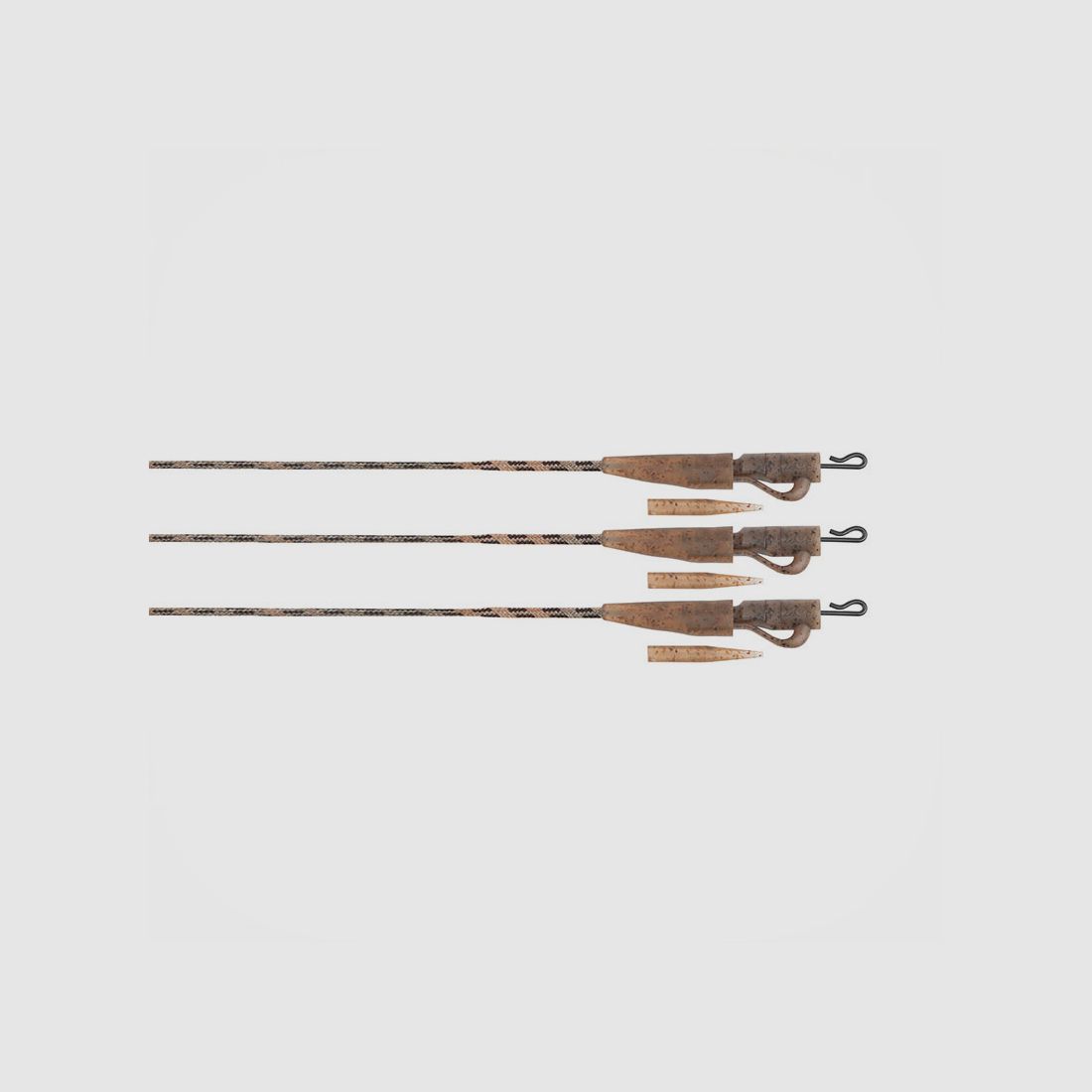 FOX – EDGES CAMO | SUBMERGE LEAD CLIP LEADERS 40LB (3PK)