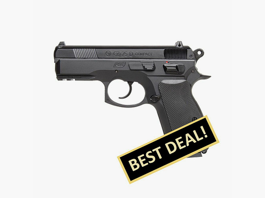 CZ 75D Compact Nero 4,5mm BB Aria Compressa Co2 Non BlowBack