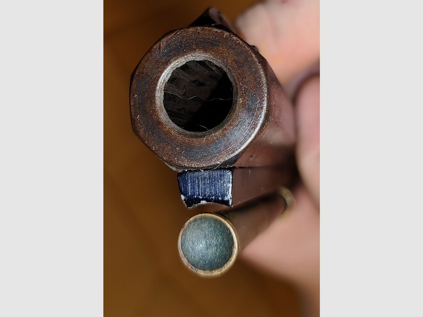 VORDERLADER BÜCHSE 383758 / cal. 45 / NUSSBRAUN / WFW / BLACK POWDER SCHWARZPULVER / HOLZ SCHAFT / TOP ZUSTAND