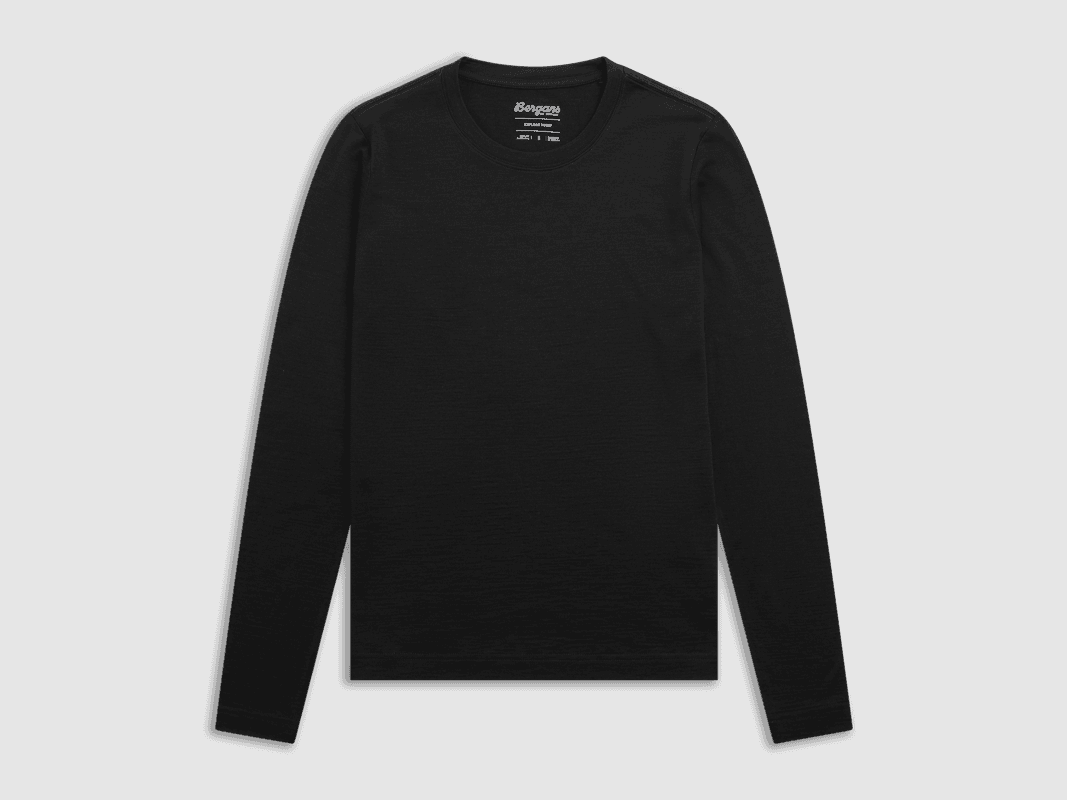 Bergans Merino Long Sleeve Women Dark Shadow Grey M