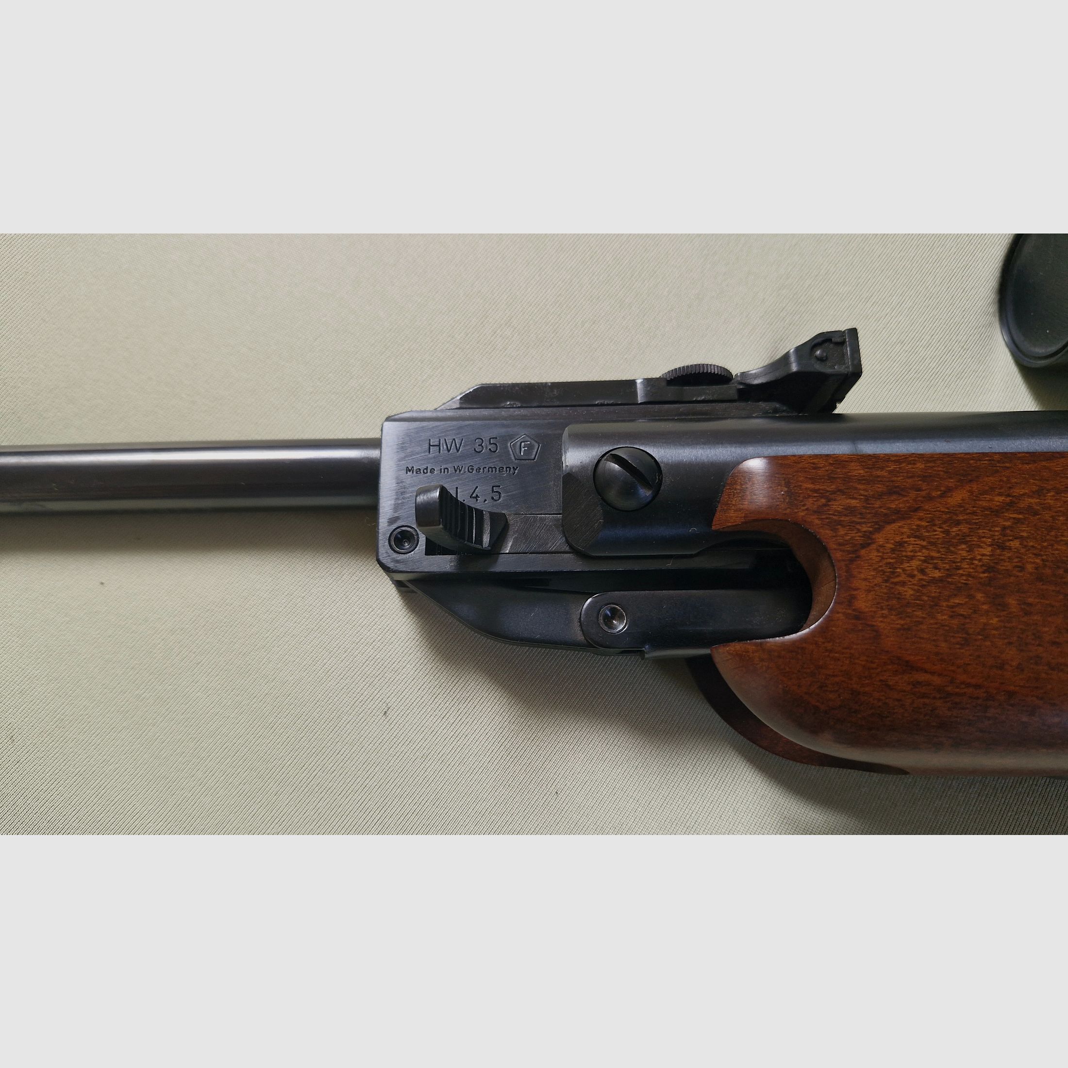 Air rifle HW35 Weihrauch with scope like new