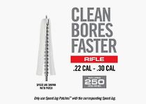 Real Avid Bore-Max Speed Jag & Patch Nachfüllpack, 8 Zoll, 250 Stück