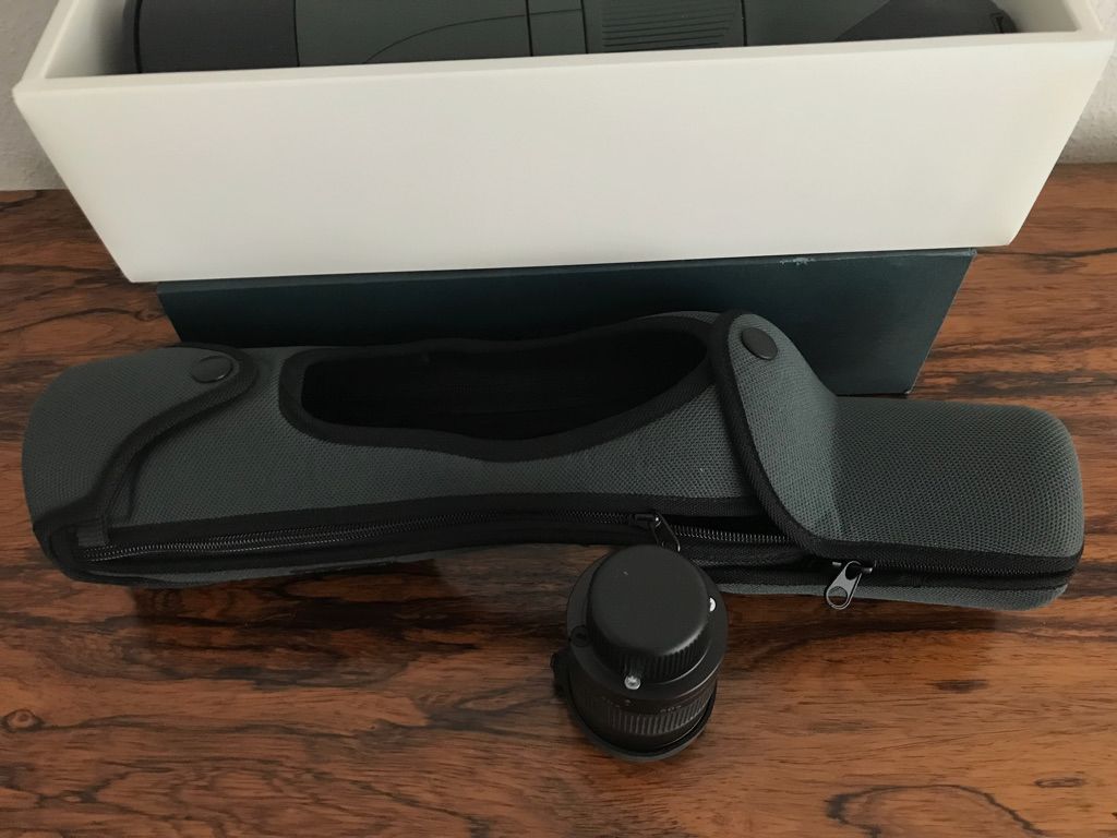 Swarovski spotting scopes 65 HD, eyepiece 25-50x, protective cover "like new