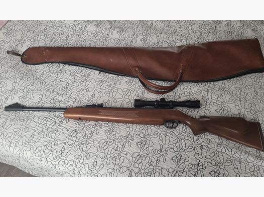 Diana 48 / 52 F-Version side lever – very good condition – with scope & case