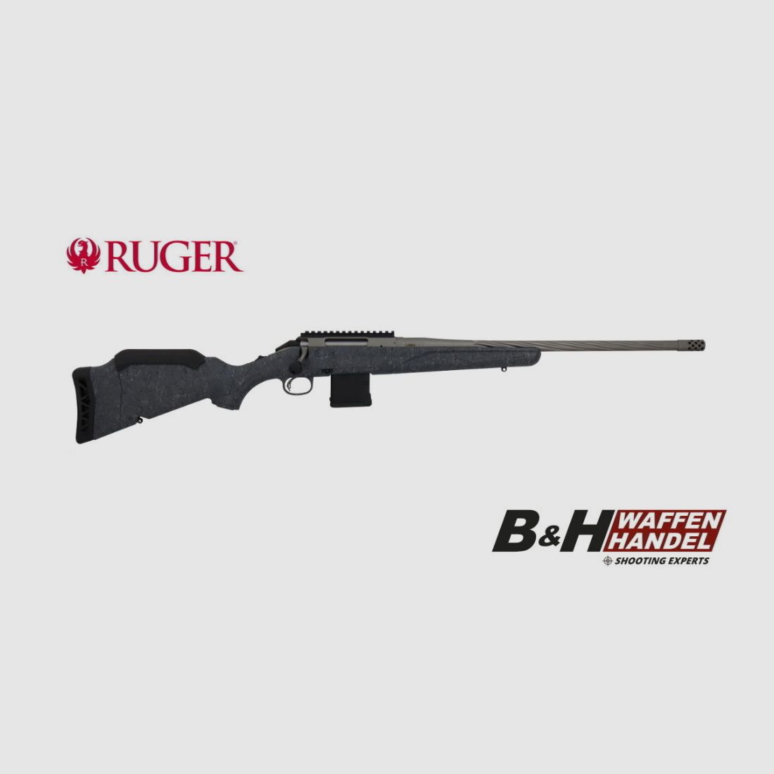 Ruger American Rifle Gen. II Ranch Gris Foncé