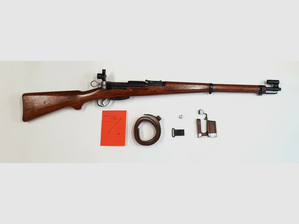 Waffenfabrik Bern Repetierbüchse Waffenfabrik Bern Schweizer K31 Kaliber 7,5x55swiss komplett nummerngleich + Hämmerli
