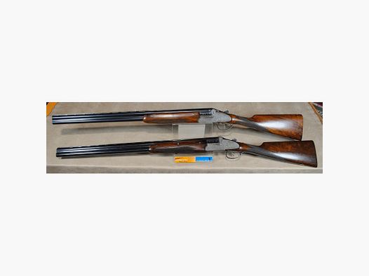Pair de fusils Fusil superposé a platines Merkel 303E 12/70