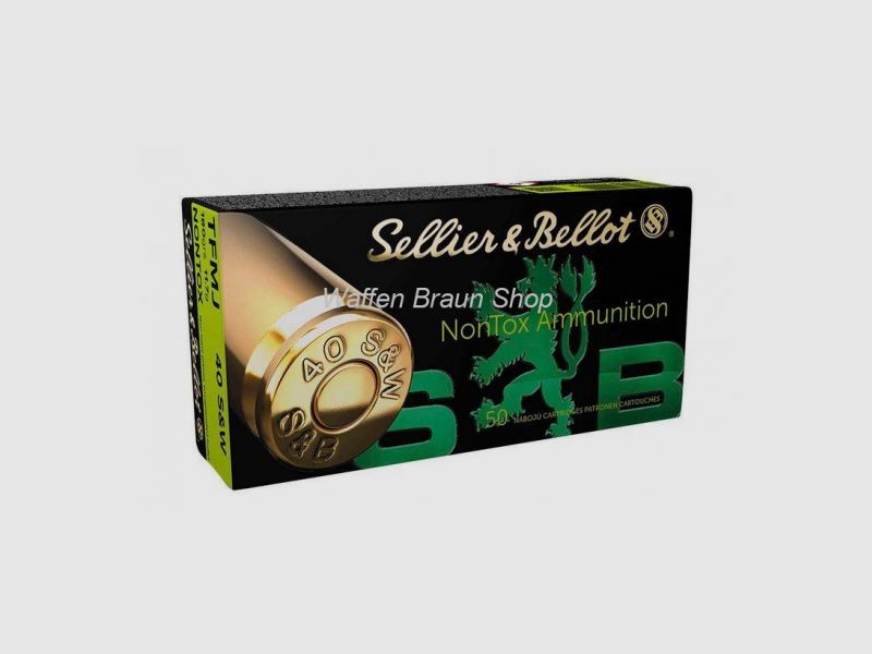 S+B .40S+W TFMJ NON-TOX 180grs. 50St