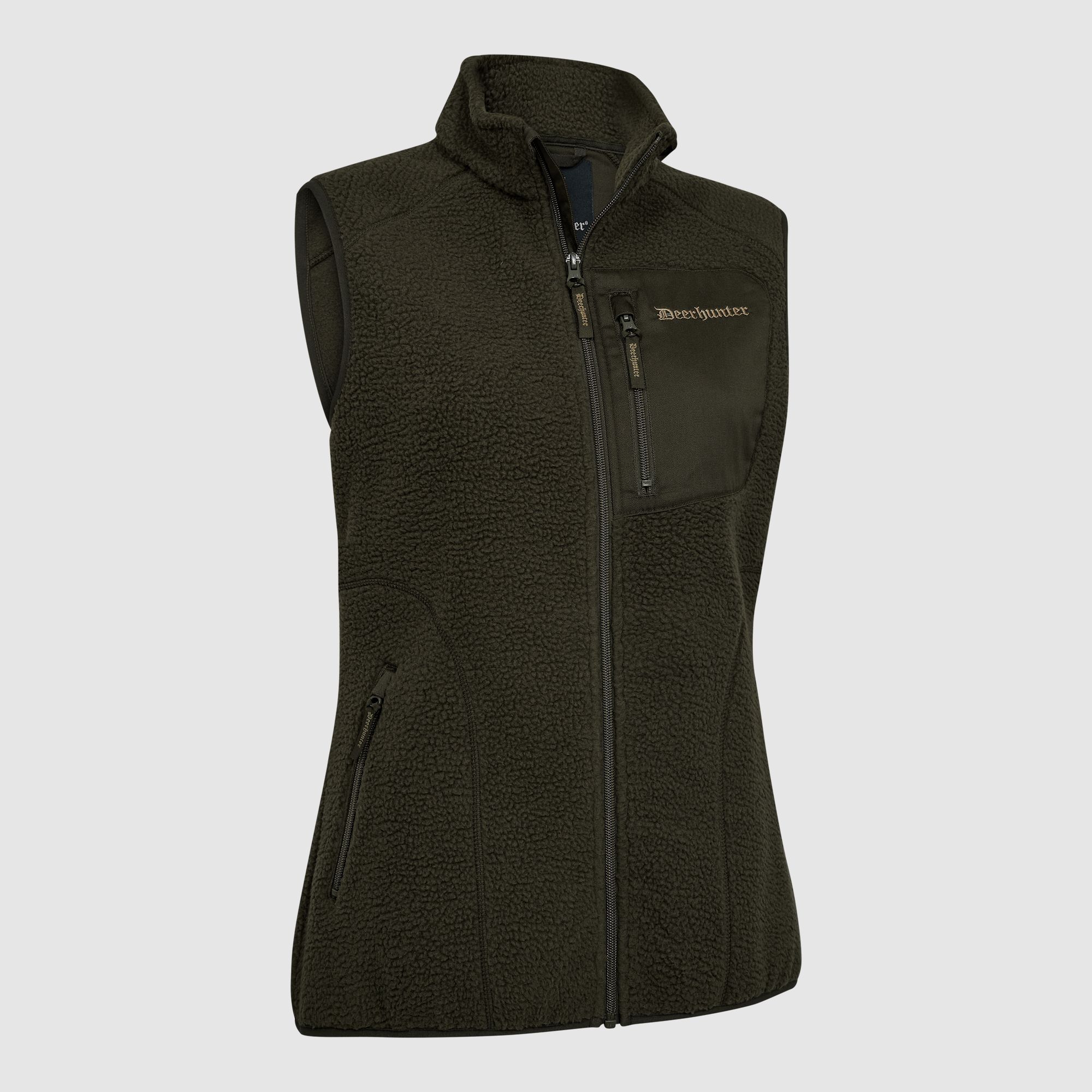 Deerhunter Lady Atlas Fleece Weste Damen Forest Green 48