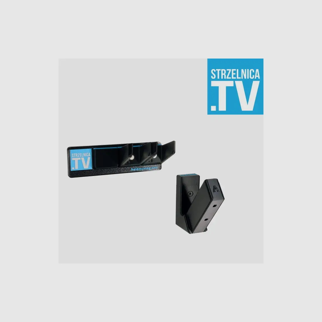 Szafa Kwiatka supporto per pistola GLOCK e 2 caricatori (Glock 19/44) – supporto magnetico HoldmyMag, immagine 2 di 3